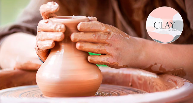 Скидка 30% на обучение гончарному мастерству в студии творчества Clay
