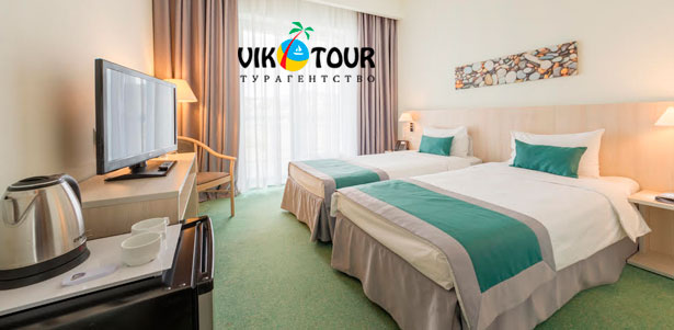 Скидка 50% на отдых для двоих с завтраками и развлечениями в оздоровительном комплексе «Сочи Парк Отель» от турагентства Vik-Tour