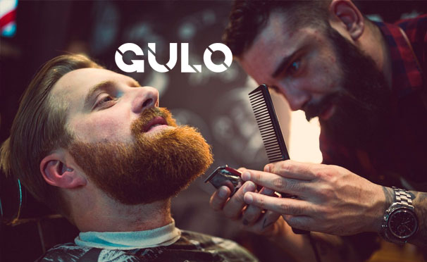 Услуги барбершопа Gulo: мужская стрижка, бритье головы или бороды, королевское бритье и стрижка усов! Скидка 50%