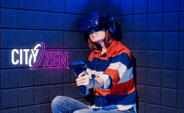 60 минут игры в шлеме виртуальной реальности HTC Vive Pro в будни, выходные или праздники в клубе CityZen VR. Скидка 20%