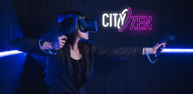 Скидка 20% на игры в шлеме виртуальной реальности HTC Vive Pro в будни, выходные или праздники в клубе CityZen VR