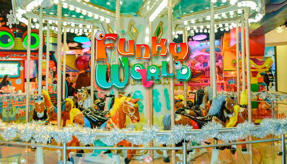 Посещение детского развлекательного парка Funky World в ТЦ «Метрополис»: игровая площадка, паровозики, карусели и многое другое! Скидка до 47%