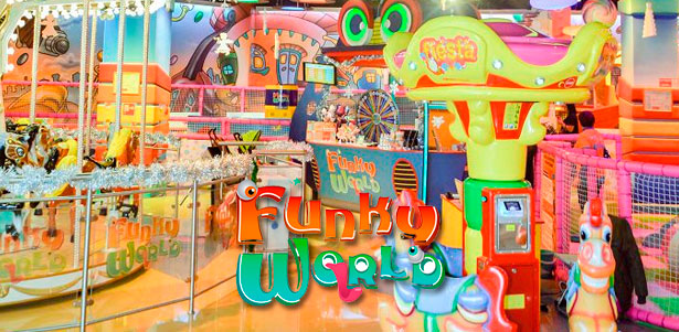 Скидка до 47% на отдых в детском развлекательном парке Funky World в ТЦ «Метрополис»
