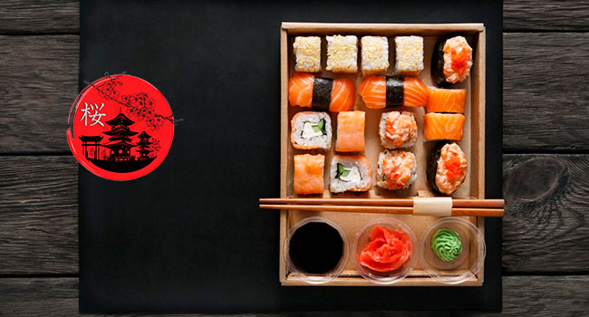 Скидка 50% на наборы из классических, сложных и запеченных роллов от суши-бара Sakura