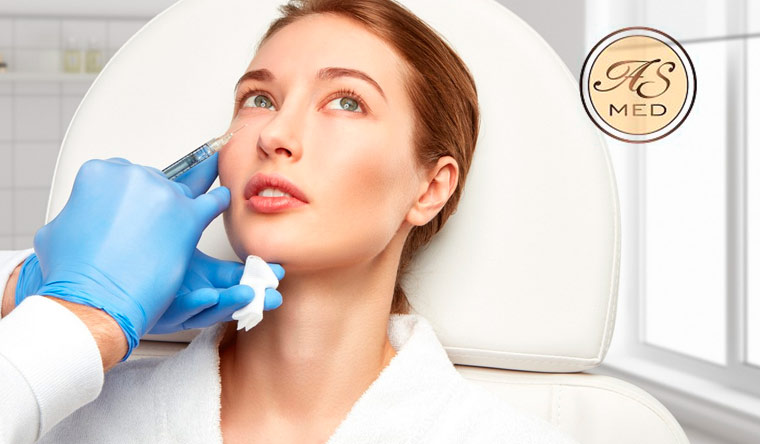 Инъекции «Ботокса», коррекция носогубных складок, увеличение губ, мезотерапия, 3D-мезонити и многое другое в клинике эстетической медицины AsMed Beauty Clinic. Скидка до 92%