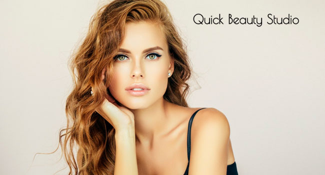Услуги салона красоты Quick Beauty Studio: экспресс-уход за кожей, «Абсолютное счастье для волос», глубокое восстановление поврежденных волос или эпиляция воском Depilflax! Скидка до 60%
