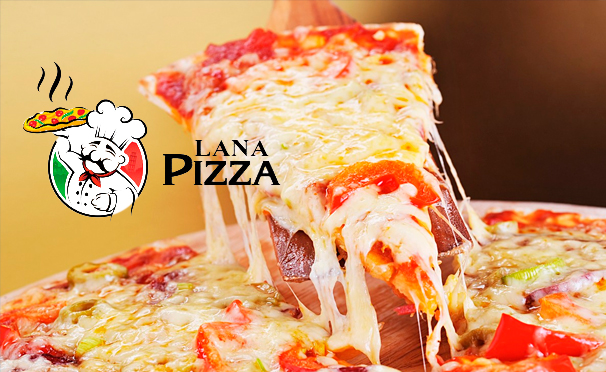 Скидка 50% на настоящую итальянскую пиццу и осетинские пироги от компании Lana Pizza + бесплатная доставка!