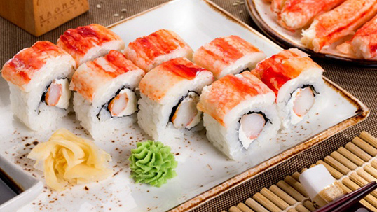 Монстр вкусной еды! Всё меню службы доставки Monster Sushi со скидкой!