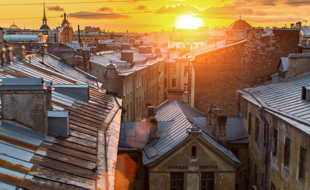 Экскурсии по крышам в историческом центре Санкт-Петербурга от компании Krishi Sanktpeterburg. Скидка 50%