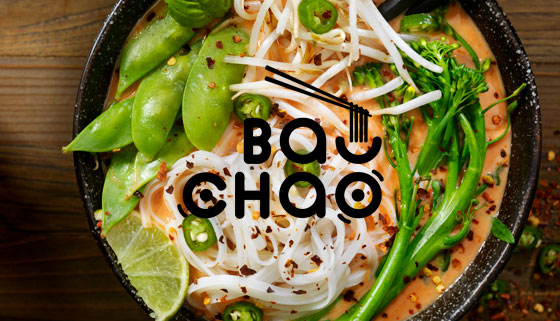 Скидка 50% на отдых в сети азиатских корнеров Bао Chao: любые напитки и блюда из меню кухни