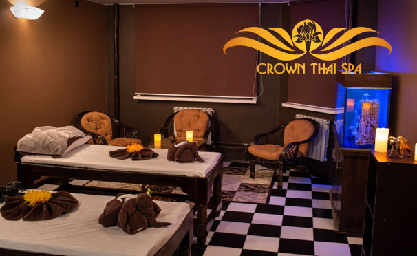 Спа-программы с пилингом, массажем, стоун-терапией и не только, тайский массаж на выбор в салоне Crown Thai Spa на «Улице Дмитриевского». Скидка до 50%