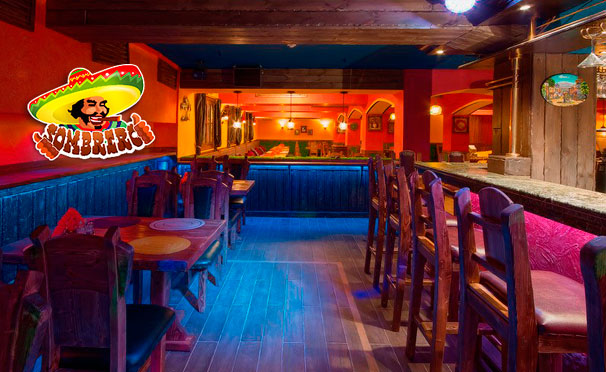 Все меню кухни и напитки в мексиканском ресторане Sombrero: буррито, фахитос, тако, закуски, салаты и не только! Скидка до 50%
