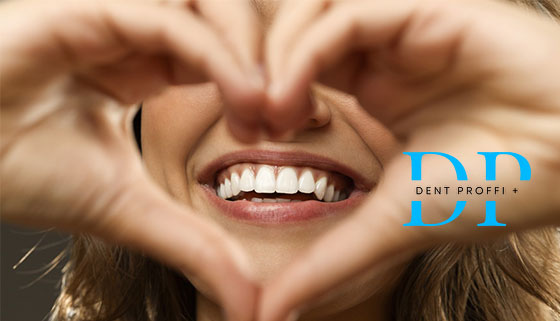 Скидка до 74% на ультразвуковую чистку зубов с Air Flow, лечение кариеса с пломбой, реставрация, имплантация, протезирование, удаление зубов и другое в стоматологической клинике «Дент-проффи+»