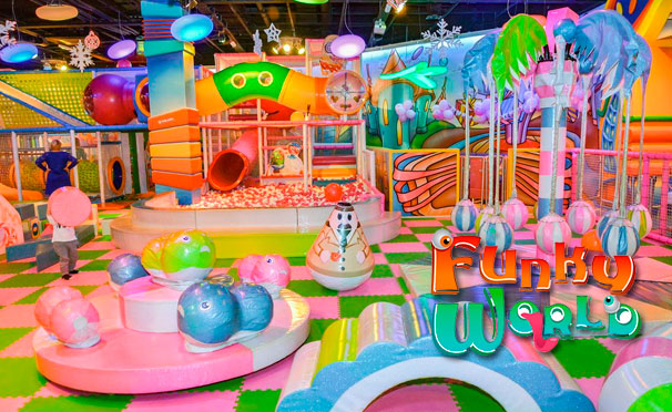 Отдых в детском развлекательном парке Funky World в ТЦ «Метрополис» в будни, выходные и праздники! Скидка до 47%
