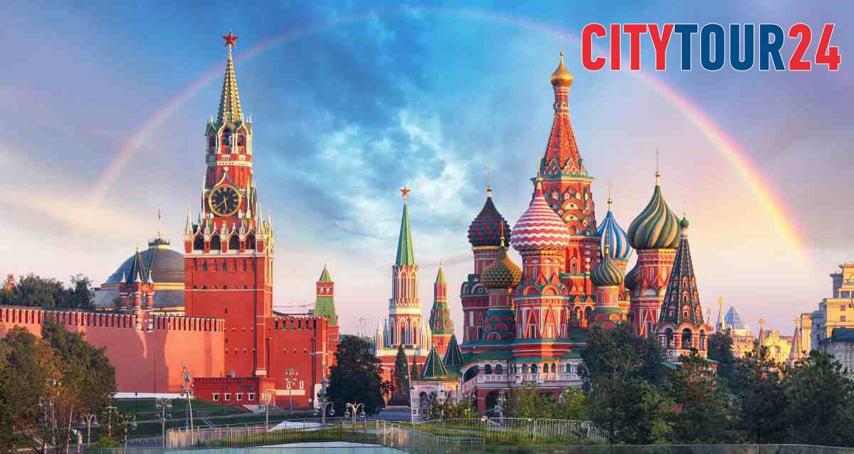 От 499 р. за обзорную экскурсию по Москве на автобусе Обзорная экскурсия по Москве на автобусе от Красной площади от компании CityTour24